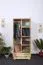 Bois massif Armoire de chambre à coucher Pin, Couleur: Naturel 190x90x60 cm Abbildung