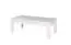 Table de club Table basse Table de salon Couleur: Blanc 47x135x70 cm