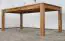 Table de salle à manger Wooden Nature 418 chêne massif huilé - 180 x 90 cm (L x P)