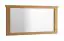 Miroir Pirot 18, couleur : chêne huilé, partiellement massif - Dimensions : 123 x 60 cm (L x H)
