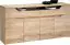 Commode / buffet "Delphi" Chêne sauvage naturel 29, partiellement massif - 85 x 170 x 45 cm (h x l x p)