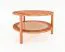 Table basse Wellsford 50 en bois de hêtre massif huilé - Dimensions : 80 x 80 x 35 cm (l x p x h)