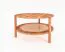 Table basse Wellsford 50 en bois de hêtre massif huilé - Dimensions : 80 x 80 x 35 cm (l x p x h)