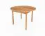 Table à manger extensible Wellsford 53 | Chêne sauvage massif huilé | 120-160 x 120 cm
