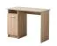 Bureau compact avec porte | 3 compartiments | Finition chêne Sonoma | 74,5 x 100 x 50 cm | Rovat 01