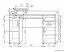 Bureau Banjaran 14 | Finition érable | 80 x 125 x 60 cm | Design moderne et rangement optimisé
