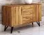 Commode Masterton 08, chêne sauvage massif huilé - Dimensions : 81 x 136 x 45 cm (H x L x P)
