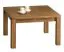 Table basse Jussara 15 | Chêne massif | Finition ambre | 100 x 100 x 39 cm