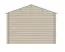 Abri de jardin Wiesentraum 02, 34 mm Maison en madriers, naturel, surface au sol 12 m², avec 1 porte double et 1 fenêtre simple, Toit à deux versants