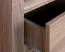 Table de chevet Selun 22, Couleur : Chêne truffé - 45 x 50 x 43 cm (h x l x p)