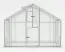 Serre - Serre Radicchio XL10, parois : verre trempé 4 mm, toit : 6 mm HKP multiparois, surface au sol : 10,4 m² - Dimensions : 360 x 290 cm (lo x la)