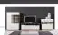Meuble bas de télévision "Tinlot" 08, blanc / noyer - Dimensions : 53 x 140 x 50 cm (H x L x P)