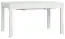 Table de salle à manger à ralonge, Couleur : Blanc - dimensions : 140 - 340 x 90 cm (l x p)