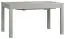 table de salle à manger extensible, couleur : gris - Dimensions : 140 - 340 x 90 cm (L x P)