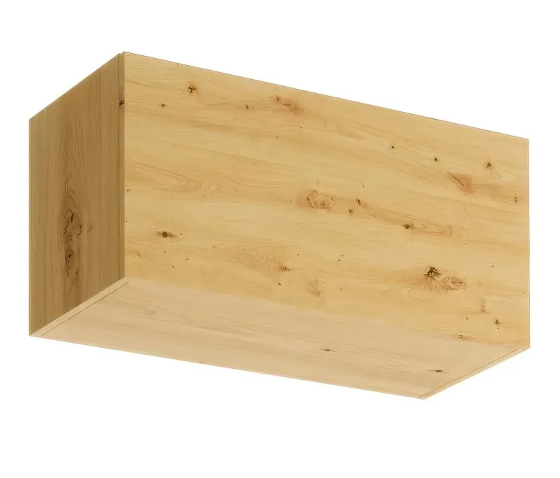 Armoire suspendue pour cuisine / Chêne Artisan / Push-to-Open / Matterhorn 31 / Façade sans poignée / 80 x 31,3 x 36 cm / 1 porte / 2 compartiments/ Pour cuisine