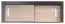 Elément supérieur pour armoire / penderie Sepatan 07 à portes coulissantes, couleur : Wenge / Chêne de Sonoma - Dimensions : 40 x 120 x 60 cm (H x L x P)