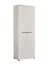 Penderie / Armoire à portes battantes avec une tringle à vêtements extensible Barajevo 02, Couleur : Chêne blanc / Noir, Dimensions : 195,5 x 67 x 40 cm, deux portes