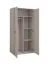 Armoire à portes battantes / Cachemire / Armoire / 2 portes / 90 x 55 x 191 cm / 1 tringle / Finition de haute qualité / 4 compartiments / Pour chambre à coucher