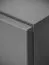Meuble-paroi stylé Kinn 03, couleur : anthracite / chêne Artisan - dimensions : 145 x 240 x 40 cm (H x L x P), avec éclairage LED et système push-to-open