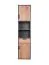 Armoire de la chambre des jeunes Sprimont 05, couleur : gris / chêne - Dimensions : 195 x 45 x 40 cm (H x L x P)