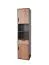 Armoire de la chambre des jeunes Sprimont 05, couleur : gris / chêne - Dimensions : 195 x 45 x 40 cm (H x L x P)