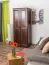 Armoire massif, Couleur: Noisette 190x80x60 cm Abbildung