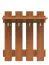 Porte-manteaux mural Catamarca 27 | Noyer | 70 x 60 x 24 cm | 4 crochets | Design moderne
