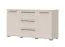 Buffet / Commode avec fonction soft-close Neiafu 95, couleur : cachemire, trois tiroirs, deux portes, Dimensions : 85 x 153 x 45 cm, trois étagères