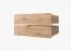 Armoire exceptionnelle à cinq casiers Dom 01, Couleur : Chêne Artisan / Noir mat - Dimensions : 200 x 100 x 62 cm (h x l x p), avec suffisamment d'espace de rangement