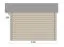 Abri de jardin Wiesentraum 05, Naturel, 44 mm Maison en madriers, Surface 9 m², Toit en bâtière, avec 1 porte double et 1 fenêtre simple