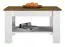 Salon complet - Set A Oulainen, 6 pièces, Couleur : Blanc / Chêne