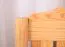 Lit pour enfant 90 x 200 cm | Bois massif: Pin | Laqué Naturel Abbildung