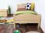 Lit pour enfant 90 x 200 cm | Bois massif: Hêtre | Laqué Naturel Abbildung