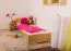 Lit pour enfant 80 x 200 cm | Bois massif: Pin | Laqué Naturel Abbildung