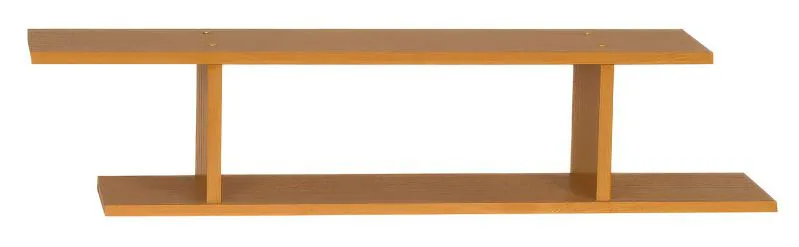 Étagère murale Grogol 07 | Finition érable | 24 x 90 x 20 cm | Design moderne