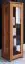 Vitrine Tasman 24 en bois de cœur de hêtre massif huilé - Dimensions : 180 x 55 x 45 cm (h x l x p)