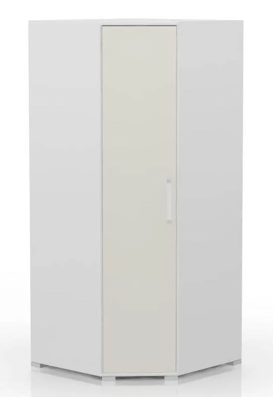 Chambre d'Adolescent Armoire Blanc 198x86x86 cm Abbildung
