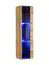 Meuble-paroi au design élégant Valand 32, couleur : chêne Wotan - dimensions : 150 x 240 x 40 cm (h x l x p), avec éclairage LED bleu