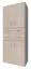 Armoire Garut 32, couleur : Chêne de Sonoma - Dimensions : 194 x 80 x 40 cm (H x L x P)