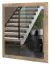 MIROIR Gataivai 18 | Noyer | 76 x 70 x 22 cm | Design moderne et compact