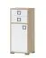 Commode enfant Benjamin 22 | Coloris hêtre et blanc | 102 x 44 x 37 cm | Soft Close | Design moderne