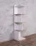 Étagère pour chambre ado Dennis 15 | Esche / Blanc | 155 x 35 x 38 cm | Design moderne