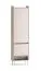 Armoire / Deux portes / Dimensions : 54 x 34 x 198 cm / Système de fermeture Soft-Close / Chêne Cremona / Cachemire / Tringle coulissante / 3 compartiments / Chants en ABS