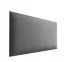 Panneaux rembourrés, lot de 10, Couleur : Gris, Revêtement : Similicuir, dimensions : 50 x 30 cm