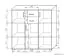 Commode Kebumen 12, couleur : aulne - Dimensions : 120 x 120 x 45 cm (H x L x P)