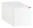 Coffre de rangement Marincho 74, couleur : blanc - Dimensions : 35 x 36 x 65 cm (H x L x P)
