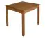 Petite table de salle à manger Wooden Nature 205 hêtre massif huilé naturel - Dimensions : 70 x 70 cm (l x p)