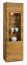 Vitrine Lencois 09 | Chêne massif naturel huilé et brossé | Porte à droite | 201 x 62 x 39 cm