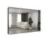 Armoire penderie 3 m Eiger 164 | 6 portes miroir | Kaschmir | Soft-Close | 4 étagères & 4 tringles