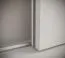 Armoire à portes coulissantes stylée avec grand espace de rangement Jotunheimen 137, Couleur : Blanc - Dimensions : 208 x 150,5 x 62 cm (H x L x P)